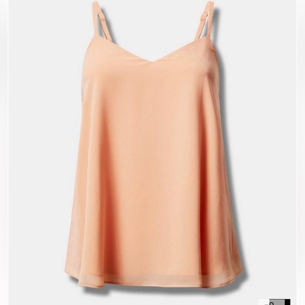 Torrid chiffon swing tank top - sz 2